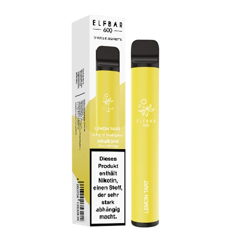 Elf Bar 600 E-Vape | Lemon Tart