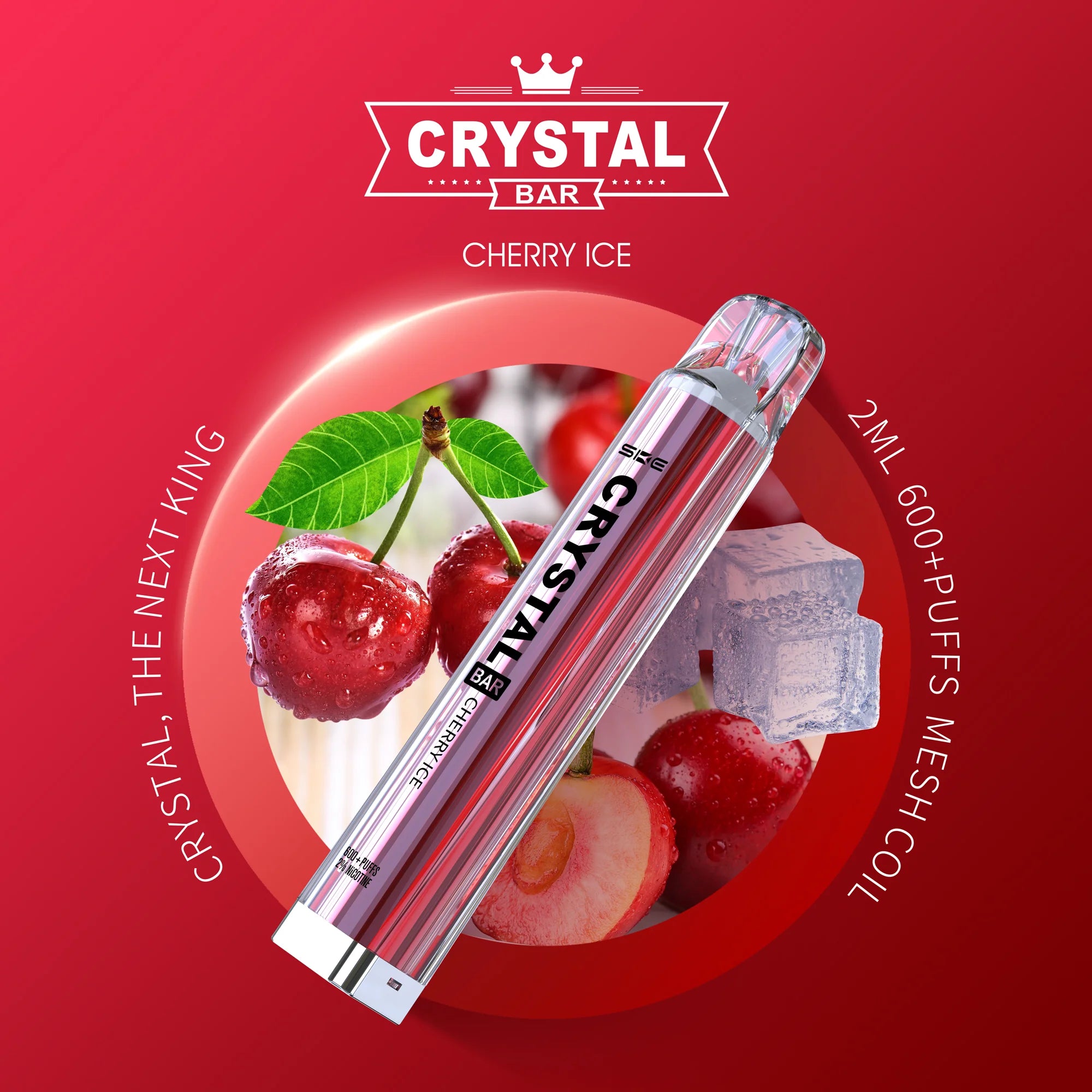 Crystal Bar SKE E-Vape | Cherry ice