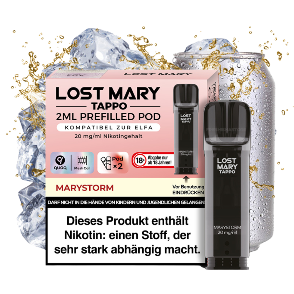 LOST MARY - PREFILLED POD - TAPPO - MARYSTORM - 20MG