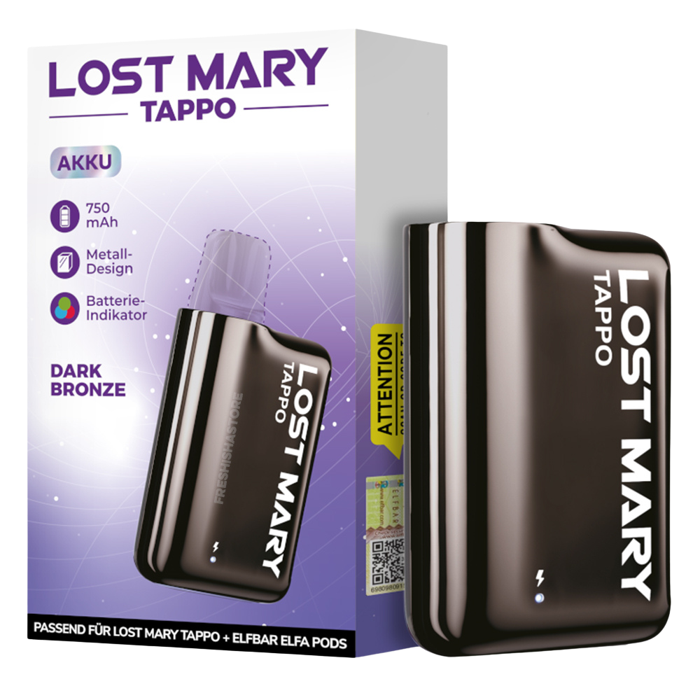 LOST MARY - TAPPO - BASISGERÄT - E-ZIGARETTE - DUNKEL BRONZE - CP