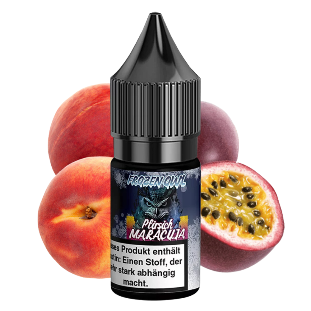Frozen OWL - Pfirsich Maracuja- Nikotinsalz Liquid - 10ml - 20mg
