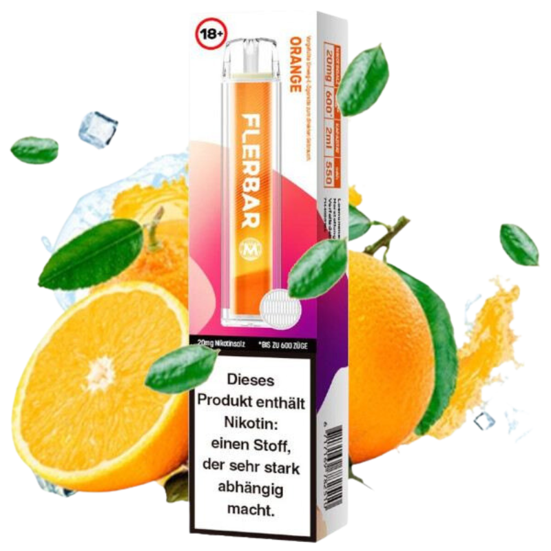 Flerbar M E-Vape | Orange