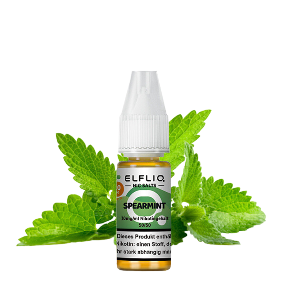 ELF BAR - ELFLIQ - SPEARMINT - 10ML - 10MG