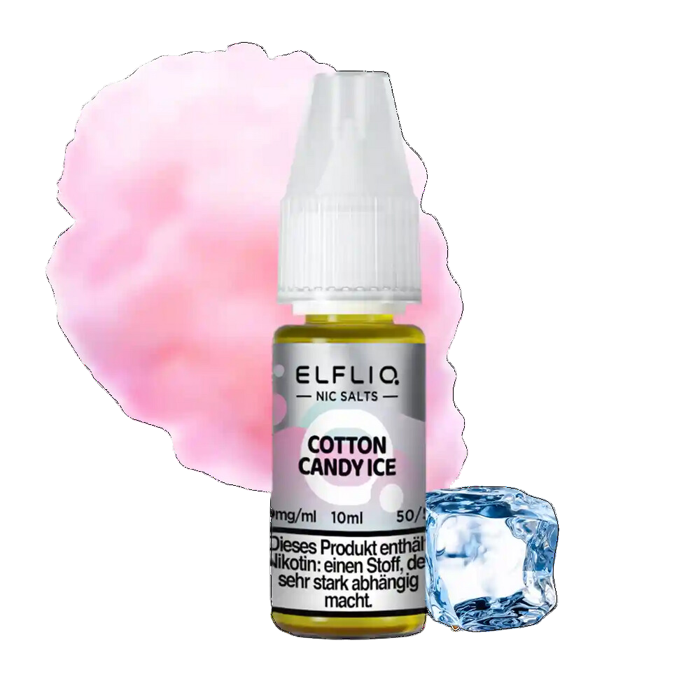 ELF BAR - ELFLIQ - COTTON CANDY ICE - 10ML - 10MG