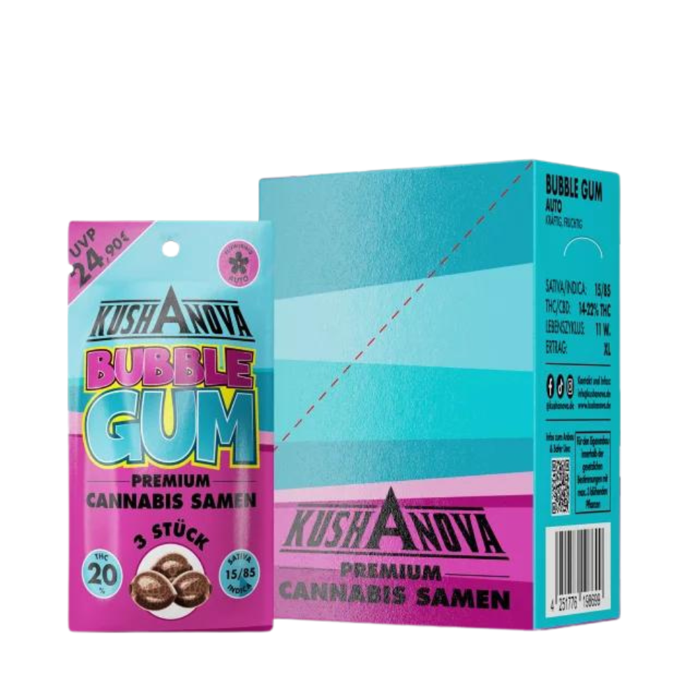 Kushanova - Bubble Gum - 3 Samen