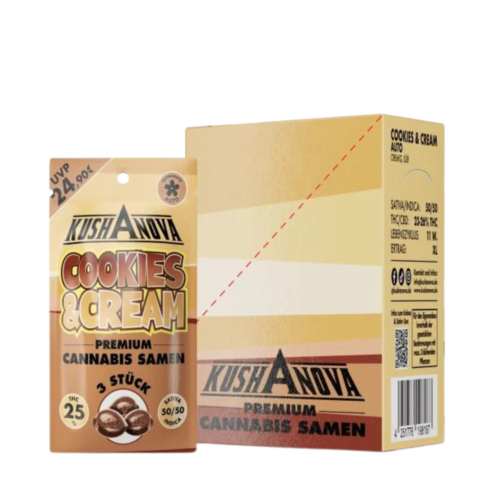 Kushanova - Cookies & Cream - 3 Samen