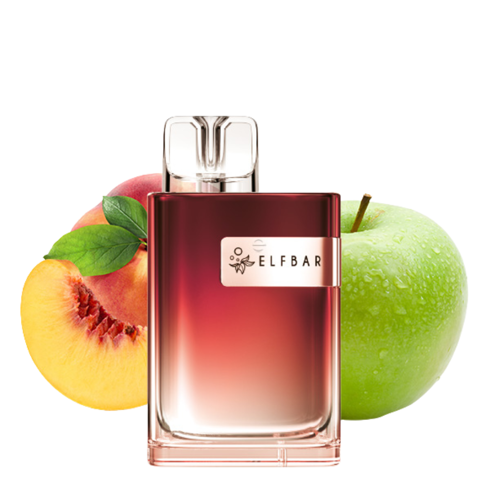 ELFBAR - CR600 - EINWEG E-ZIGARETTE - APPLE PEACH - 20MG