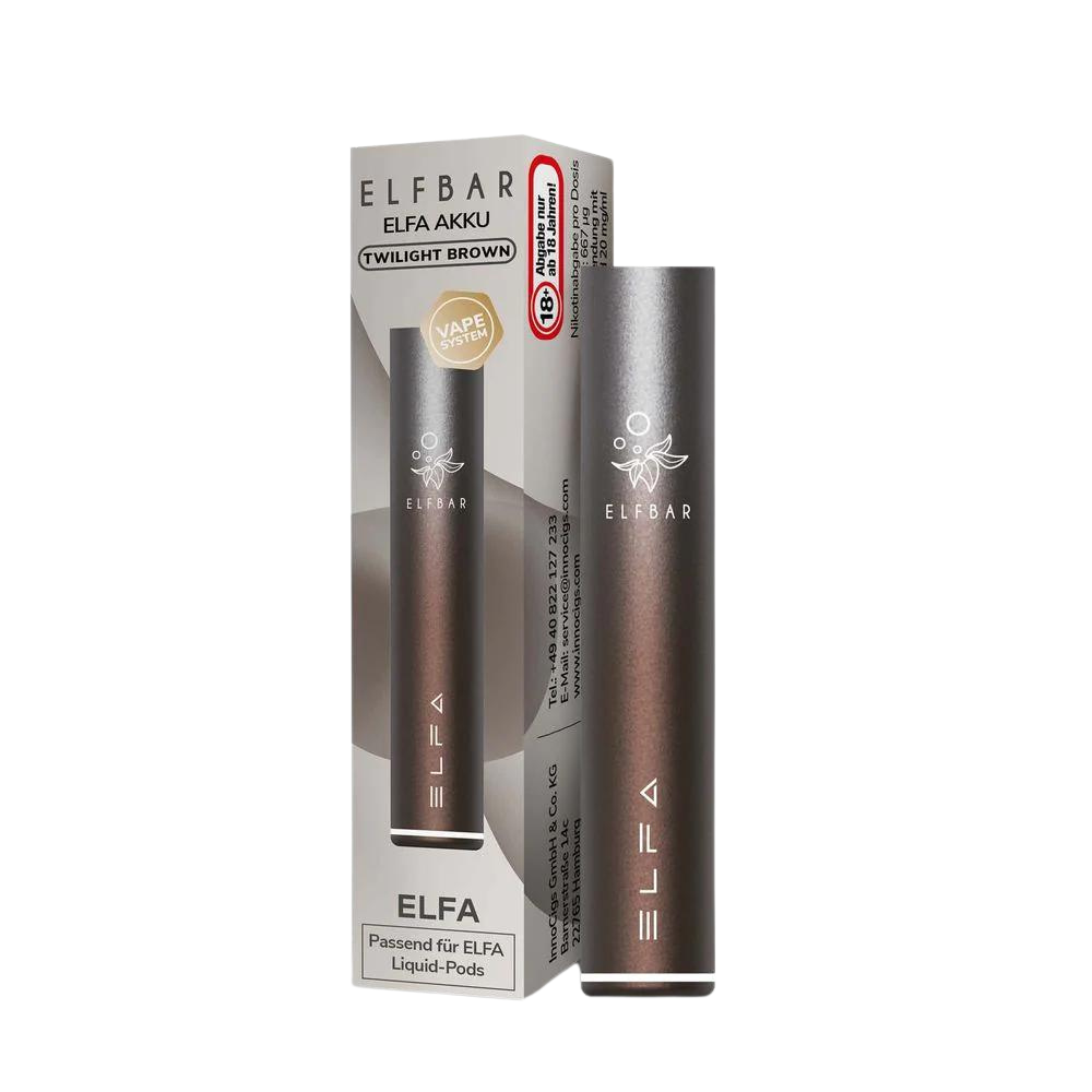 ELFBAR Elfa Pod Kit 500 mAh Akku - Twilight Brown