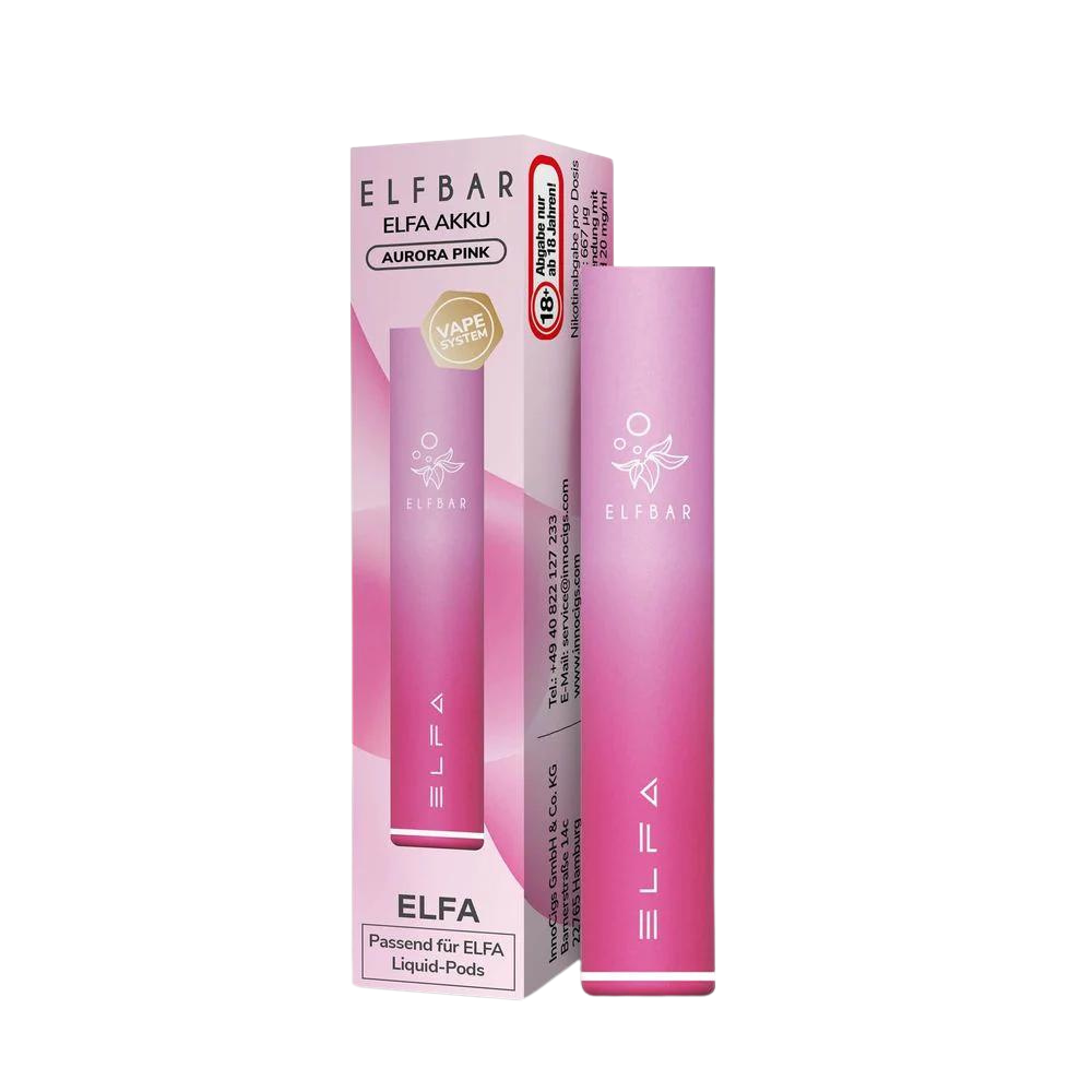 ELFBAR Elfa Pod Kit 500 mAh Akku - Aurora Pink
