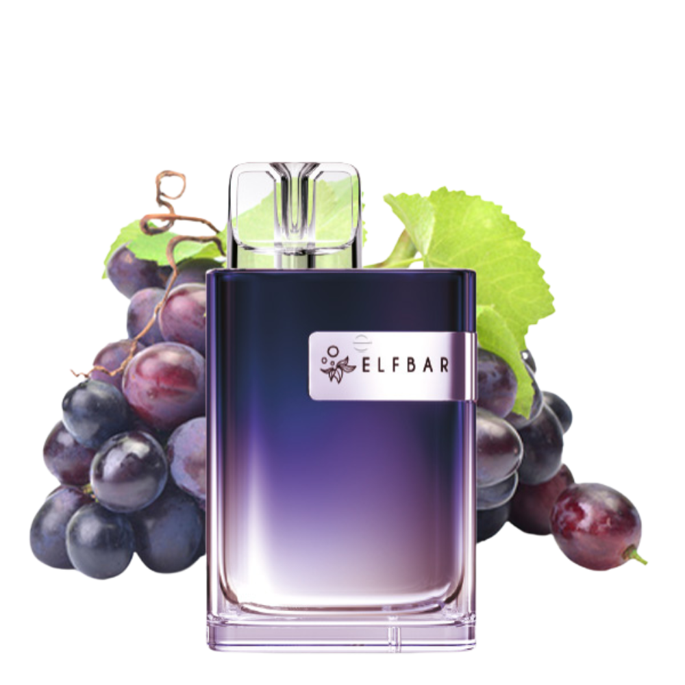 ELFBAR - CR600 - EINWEG E-ZIGARETTE - GRAPE - 20MG