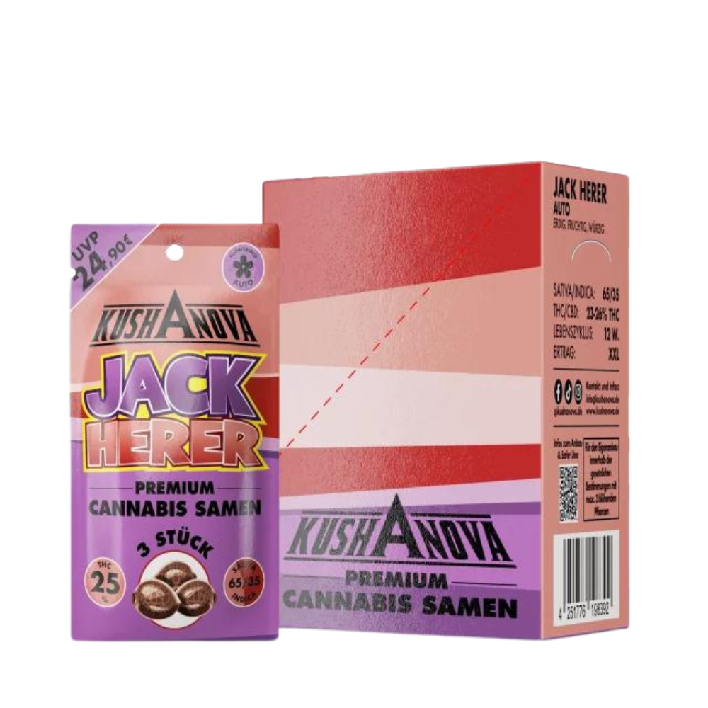 Kushanova - Jack Herer - 3 Samen