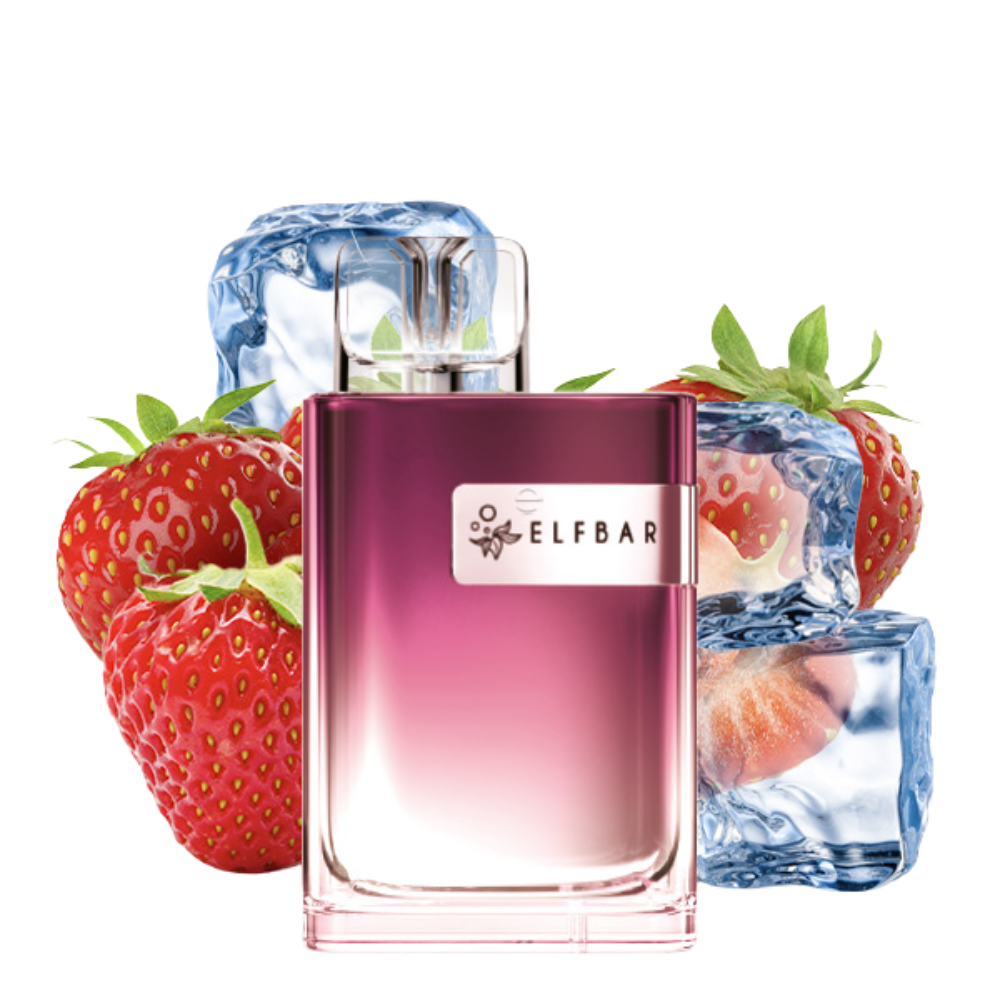 ELFBAR - CR600 - EINWEG E-ZIGARETTE - STRAWBERRY ICE - 20MG