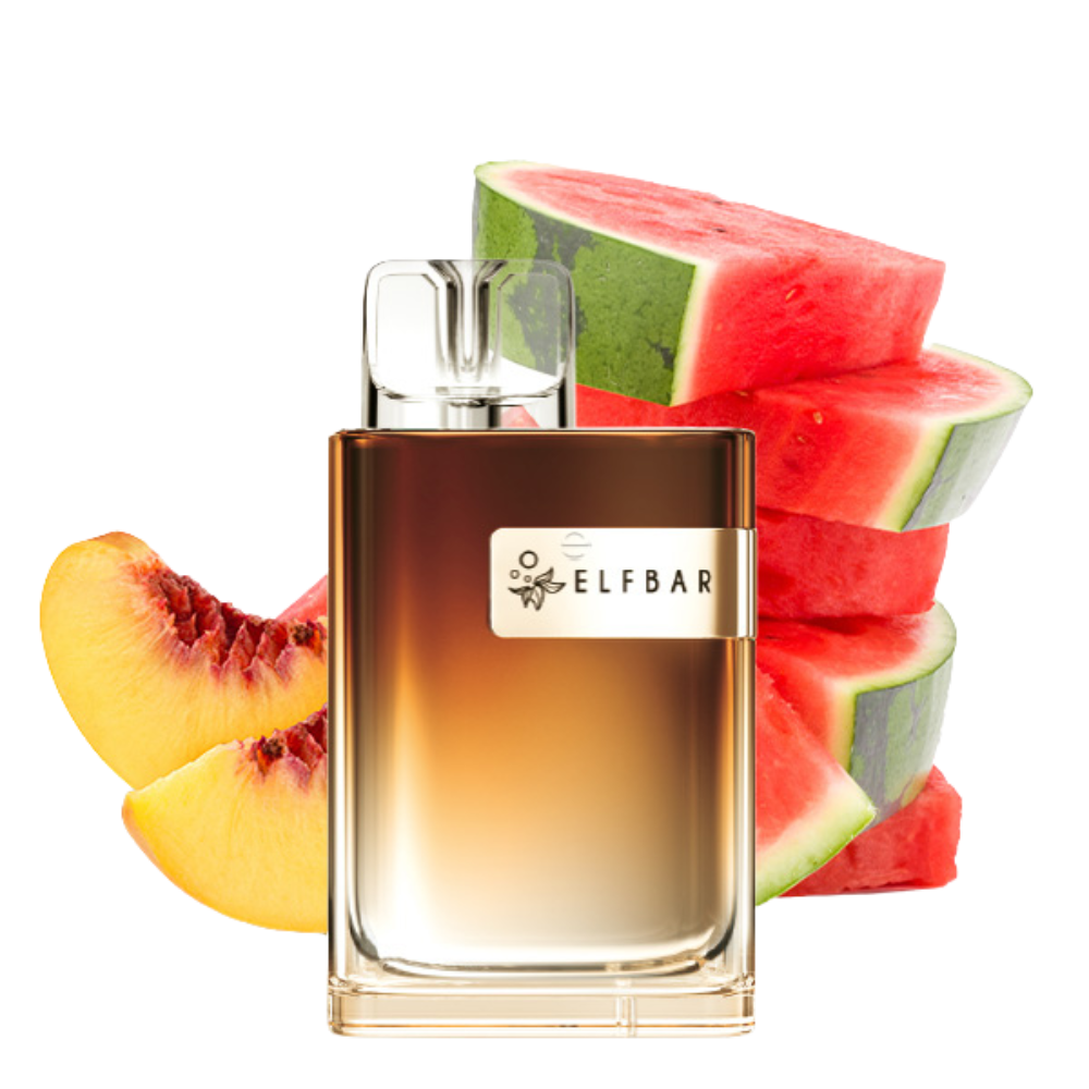 ELFBAR - CR600 - EINWEG E-ZIGARETTE - WATERMELON PEACH - 20MG