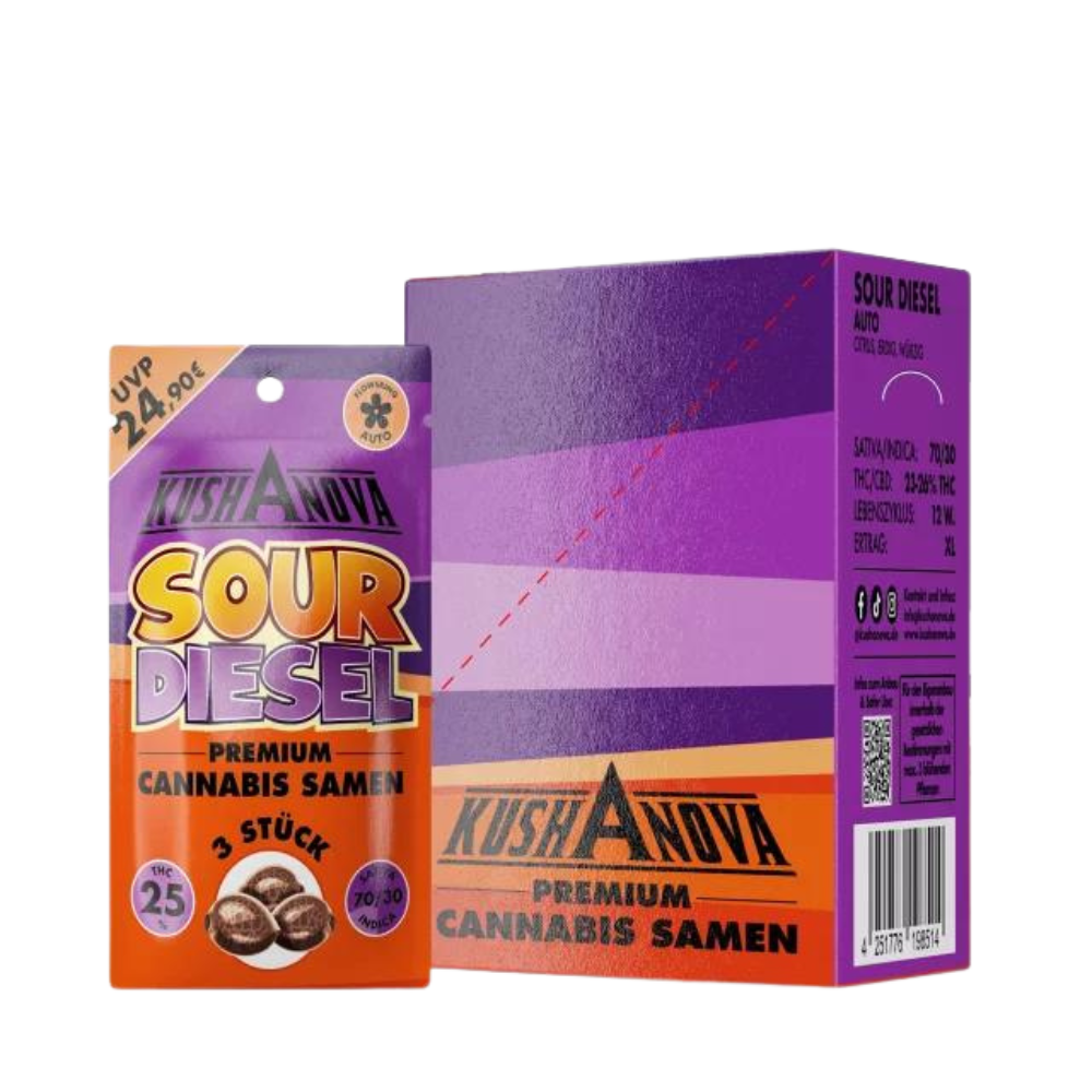Kushanova - Sour Diesel - 3 Samen