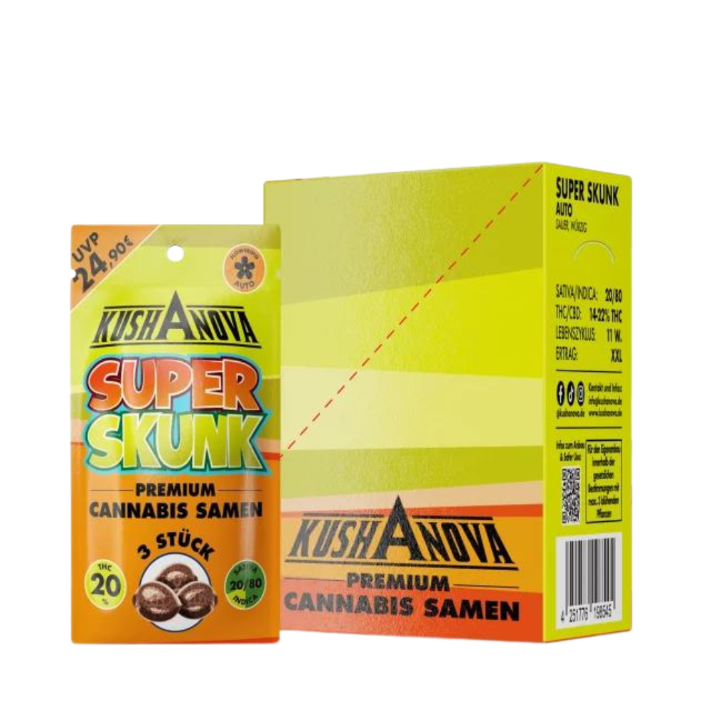 Kushanova - Super Skunk - 3 Samen