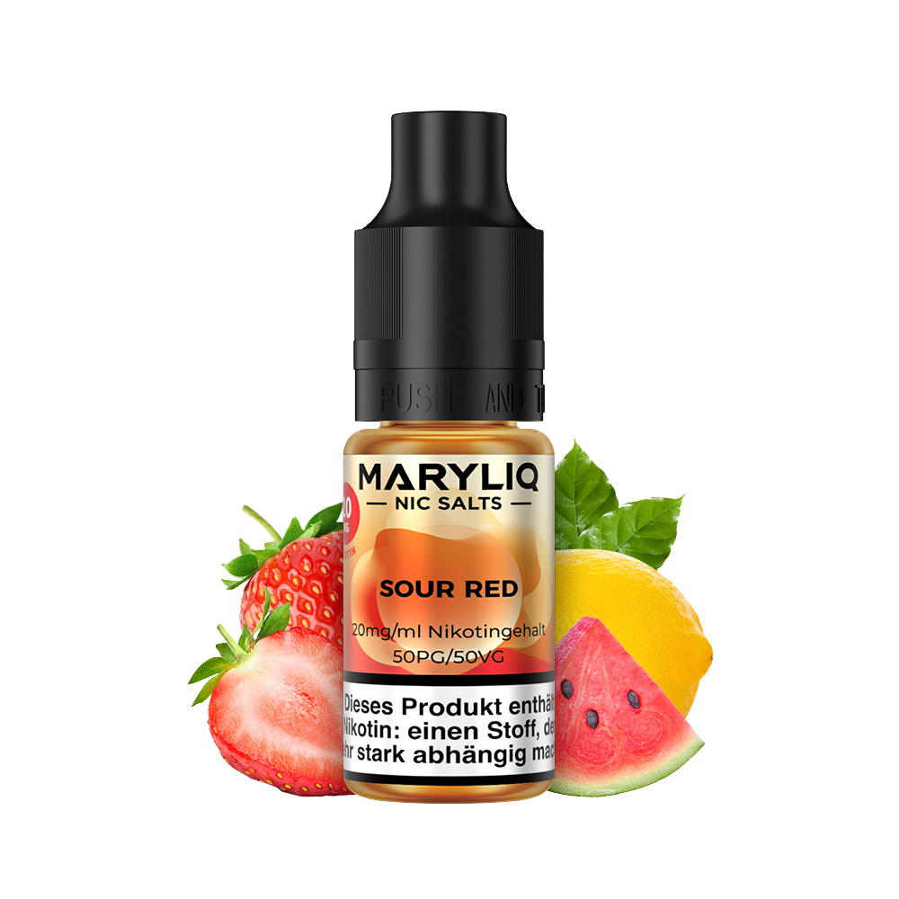 Maryliq -Sour Red - 10ml - 10mg
