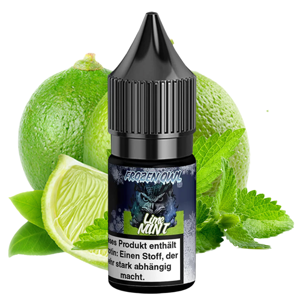 Frozen OWL - Lime Mint- Nikotinsalz Liquid - 10ml - 10mg