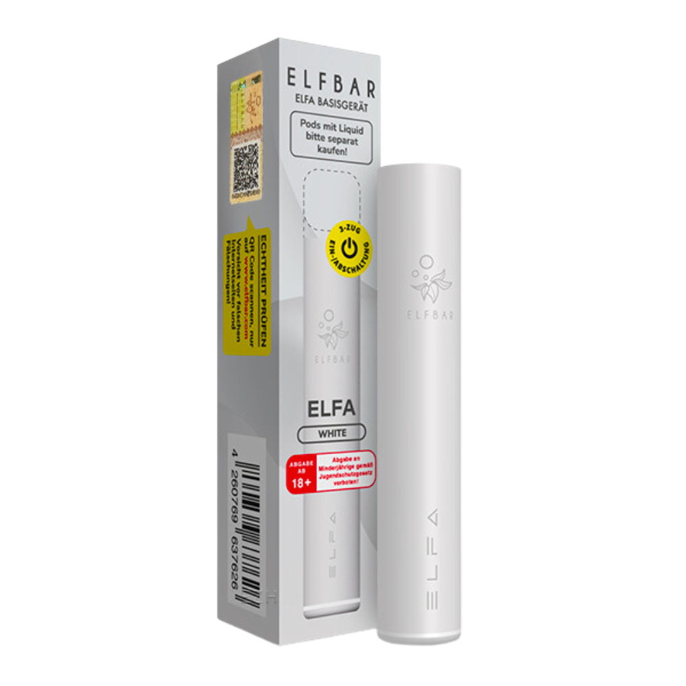 ELFBAR Elfa Pod Kit 500 mAh Akku - White