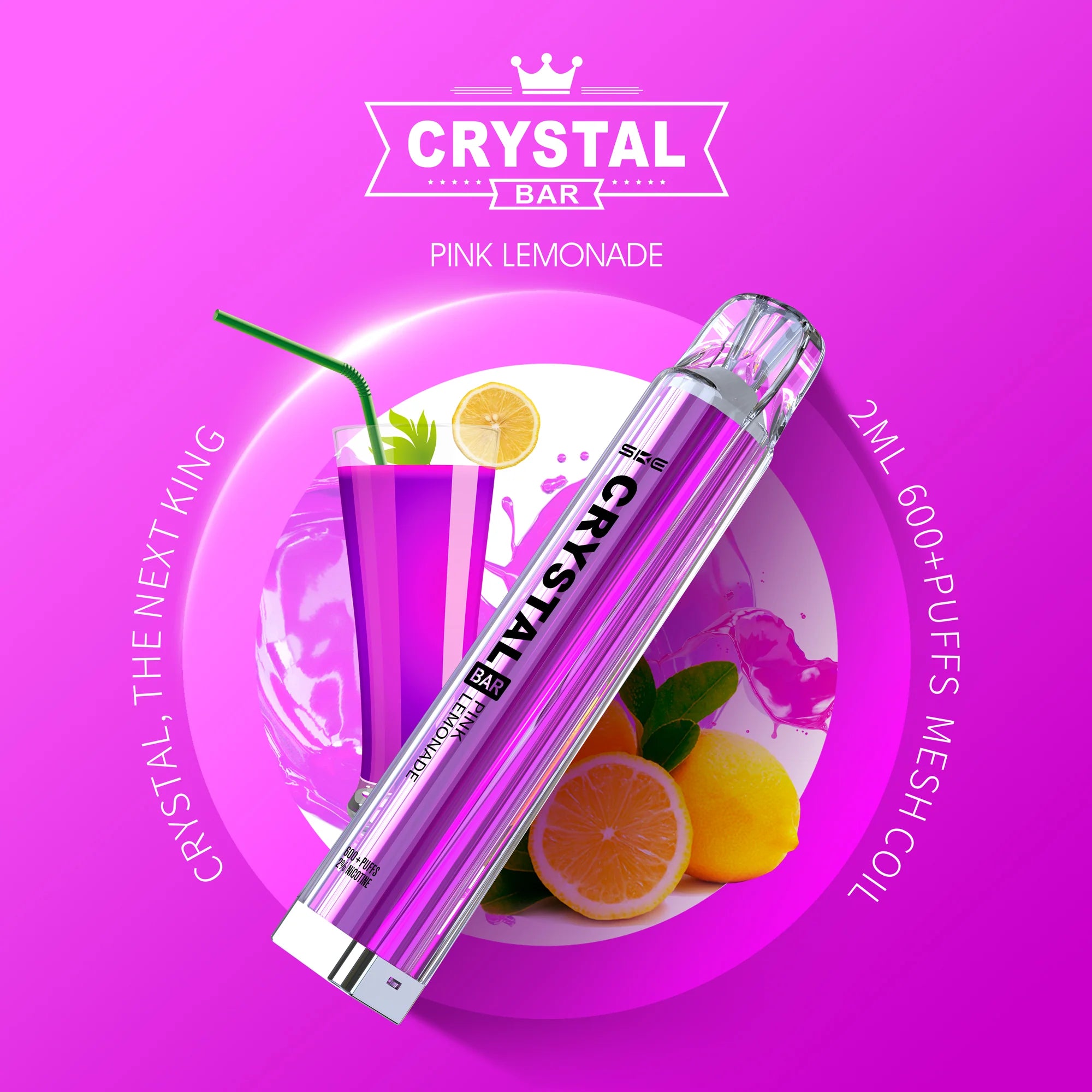 Crystal Bar SKE E-Vape | Pink Lemonade