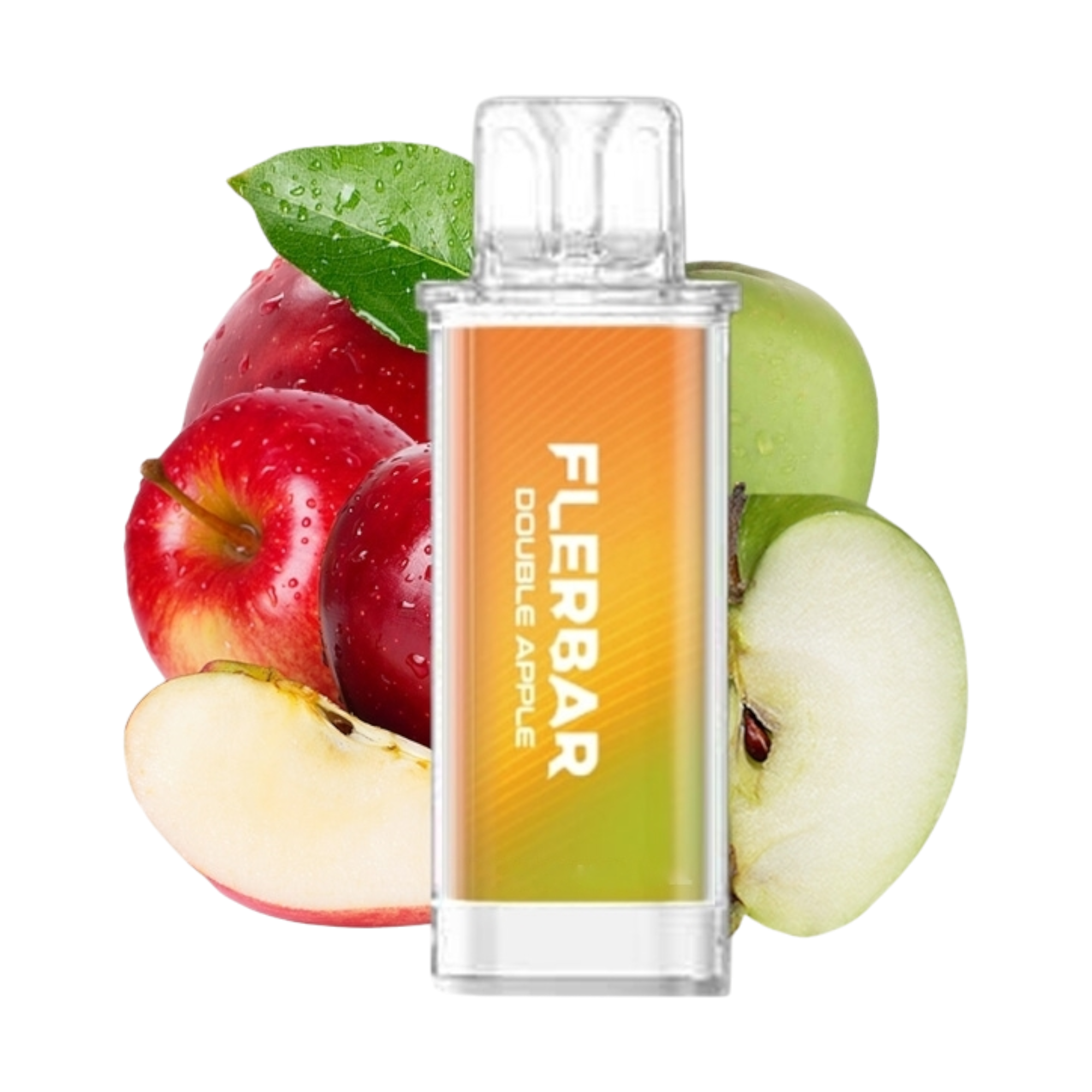 FLERBAR - PREFILLED POD - DOUBLE APPLE - 20MG - 2ER PACK