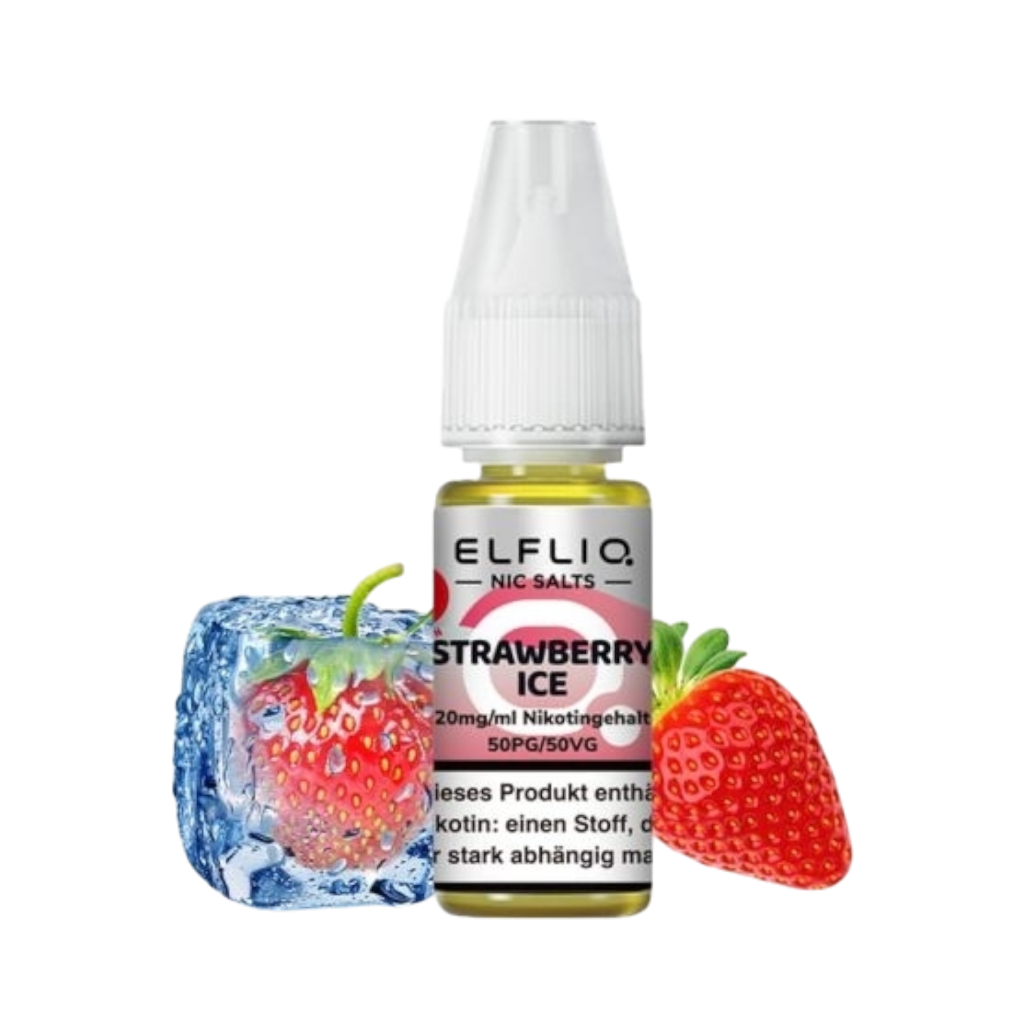 ELF BAR - ELFLIQ - STRAWBERRY ICE - 10ML - 20MG