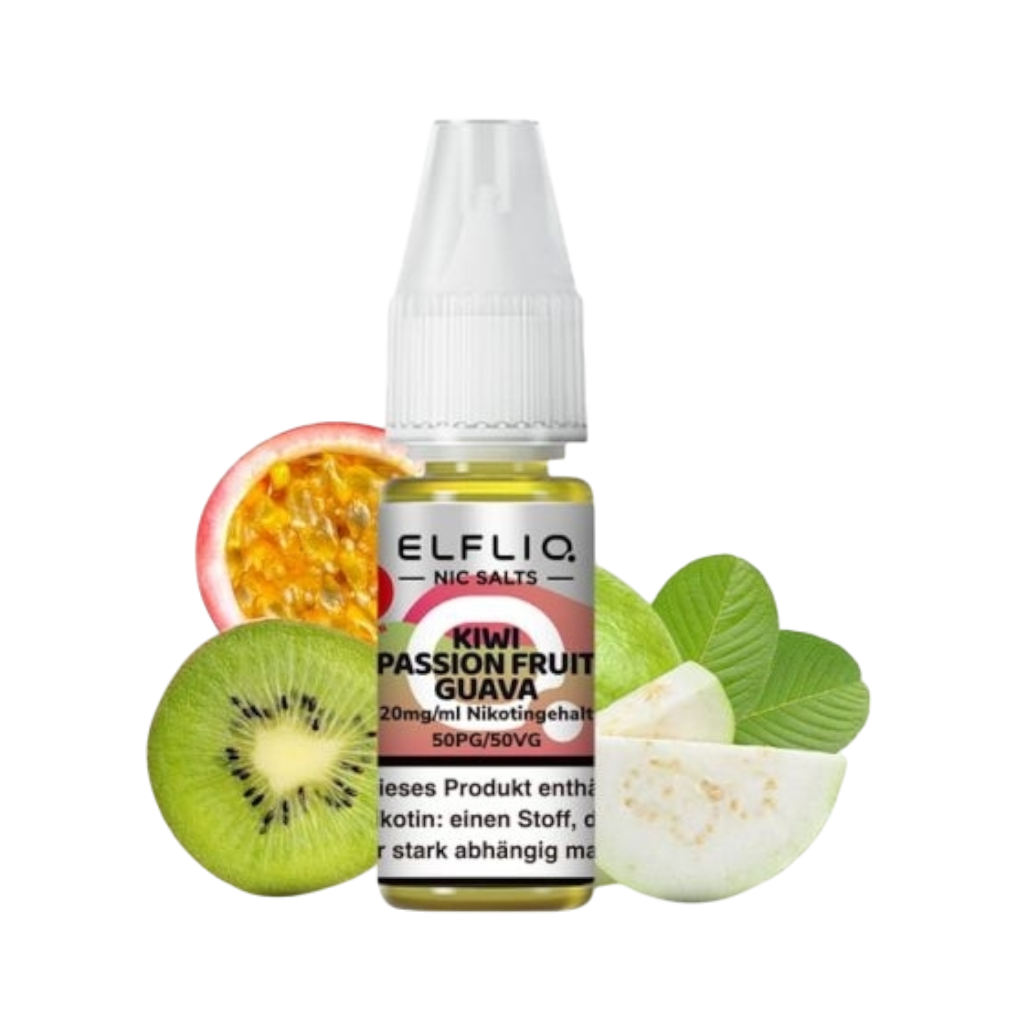 ELF BAR - ELFLIQ - KIWI PASSION FRUIT GUAVA - 10ML - 20MG