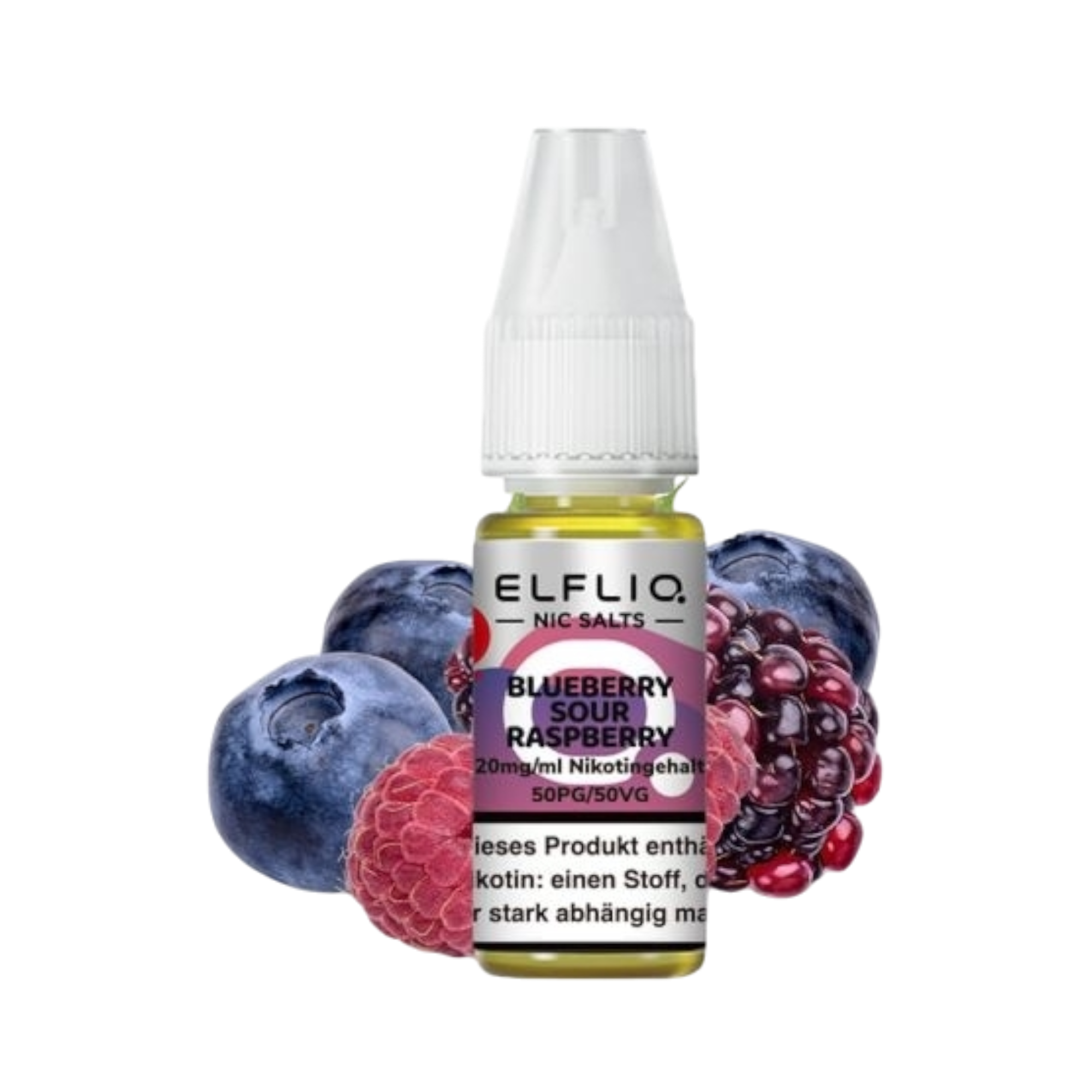 ELF BAR - ELFLIQ - BLUEBERRY SOUR RASPBERRY - 10ML - 20MG