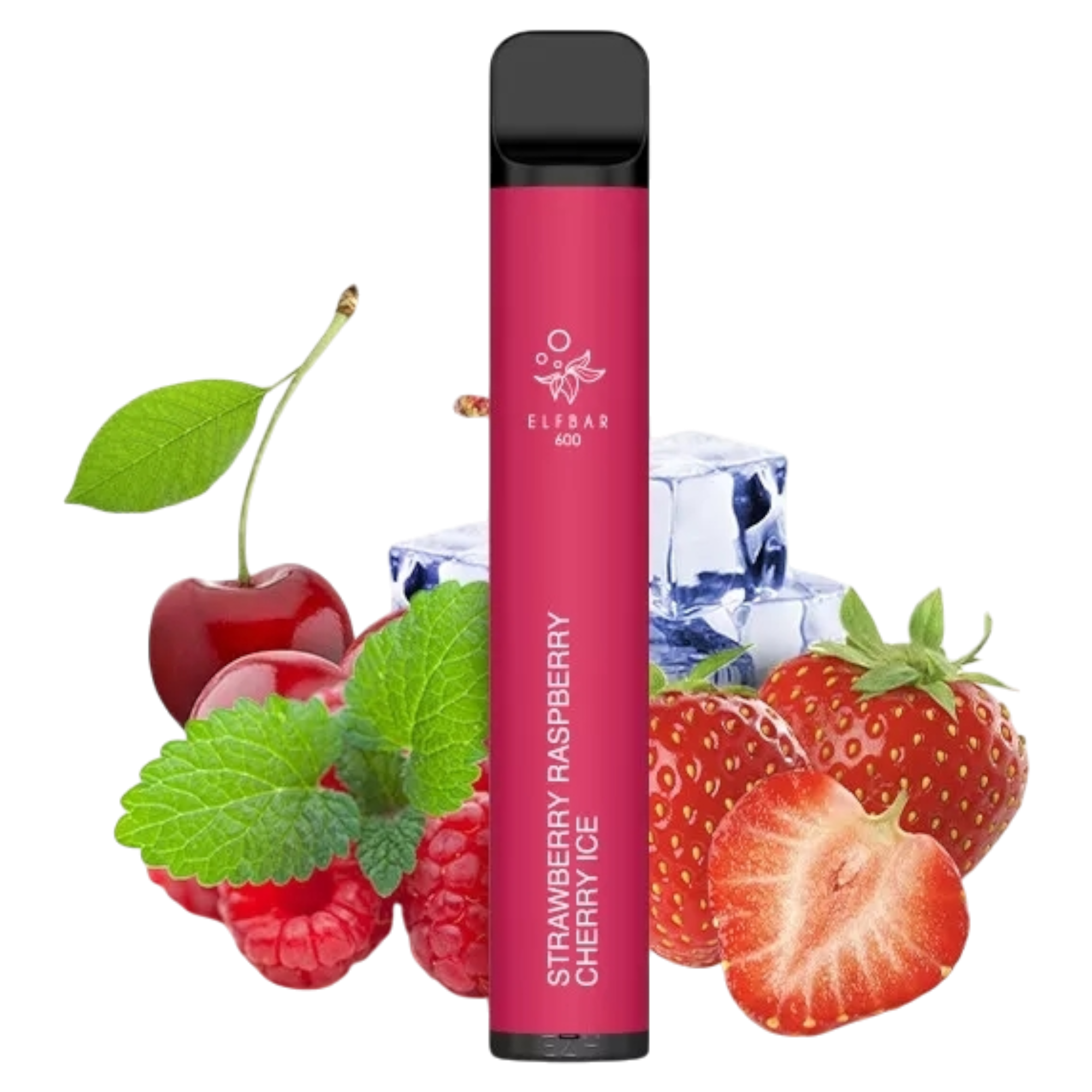 Elf Bar 600 E-Vape | Strawberry Raspberry Cherry Ice