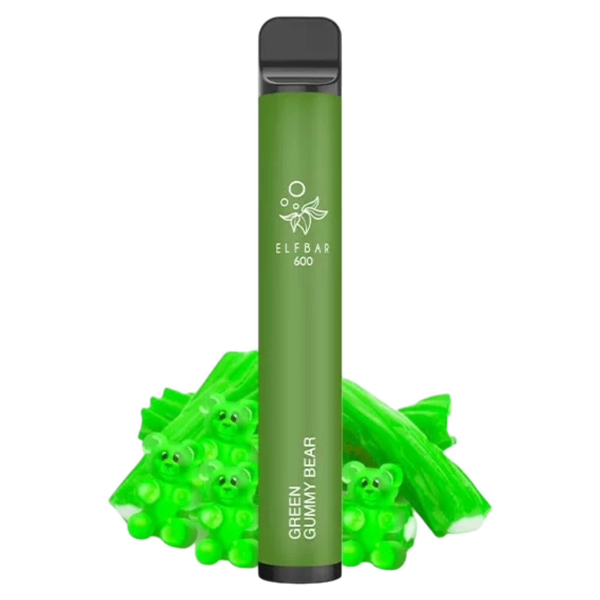 Elfbar - 600 Einweg E-Zigarette - Green Gummy Bear - 20mg - CP