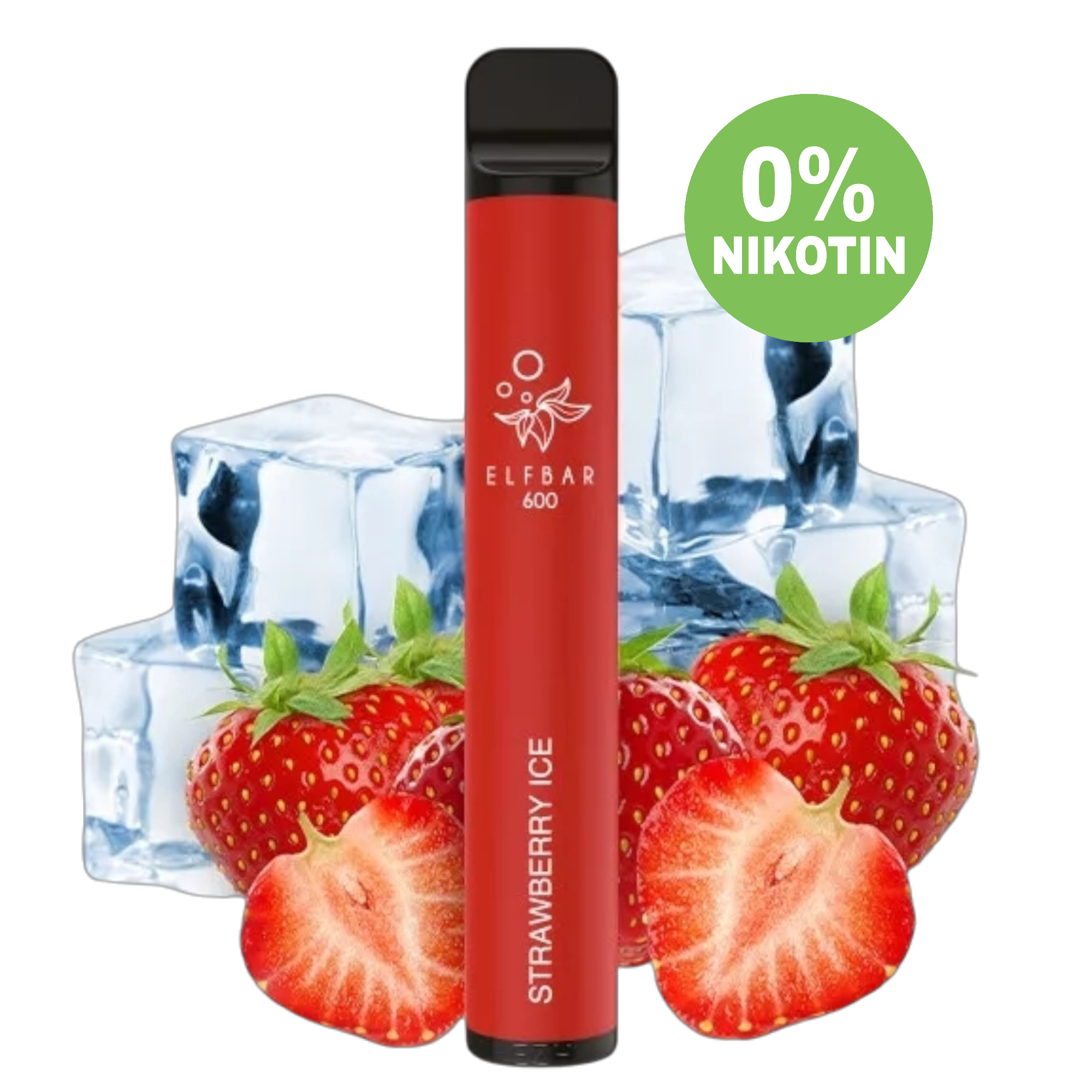Elf Bar 600 E-Vape | Strawberry Ice ohne Nikotin