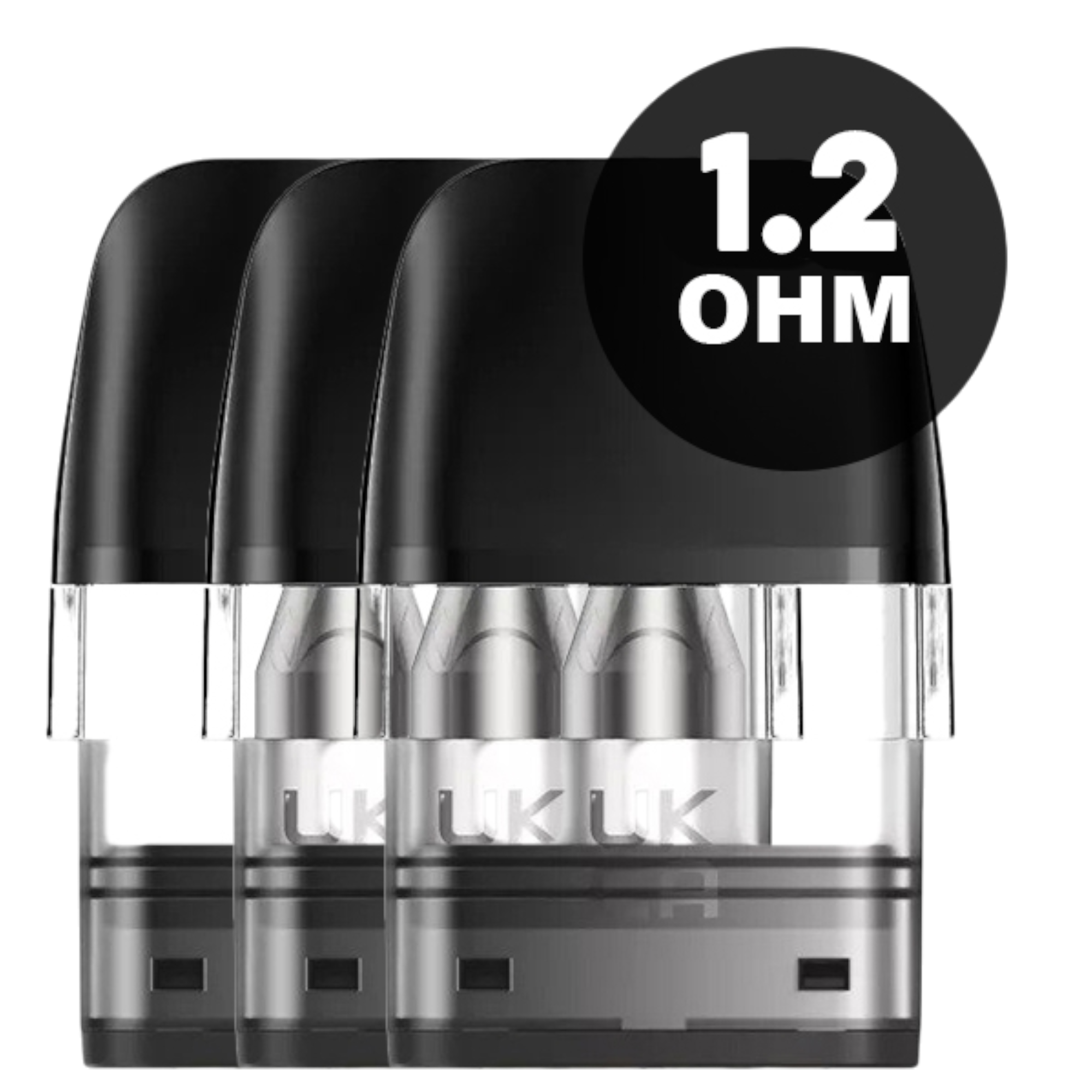 GeekVape - Q - Pod Tank Verdampfer - 1.2 Ohm - 2ml - 3er Paket
