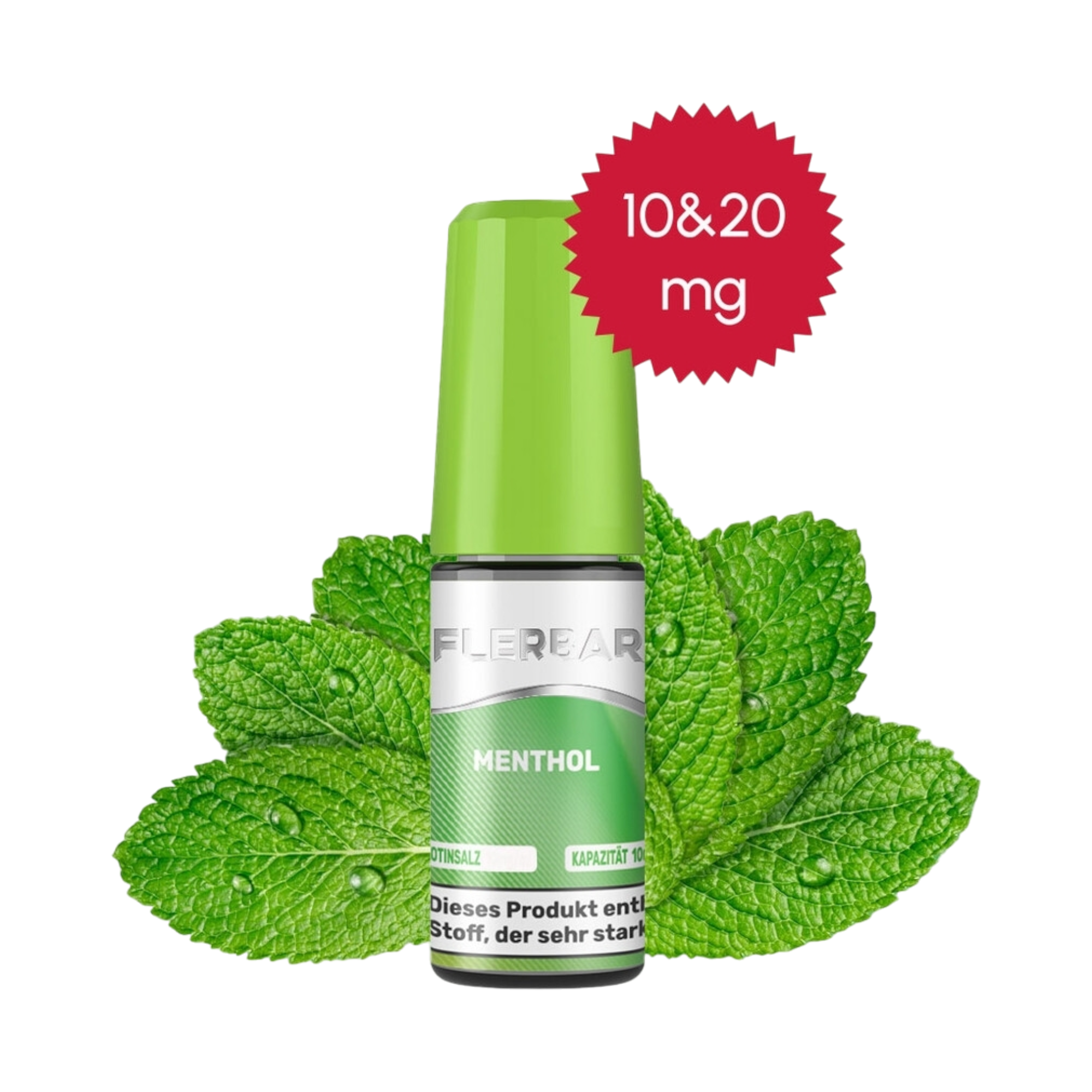 Flerbar - Menthol - Nikotinsalz Liquid - 10ml - 10mg