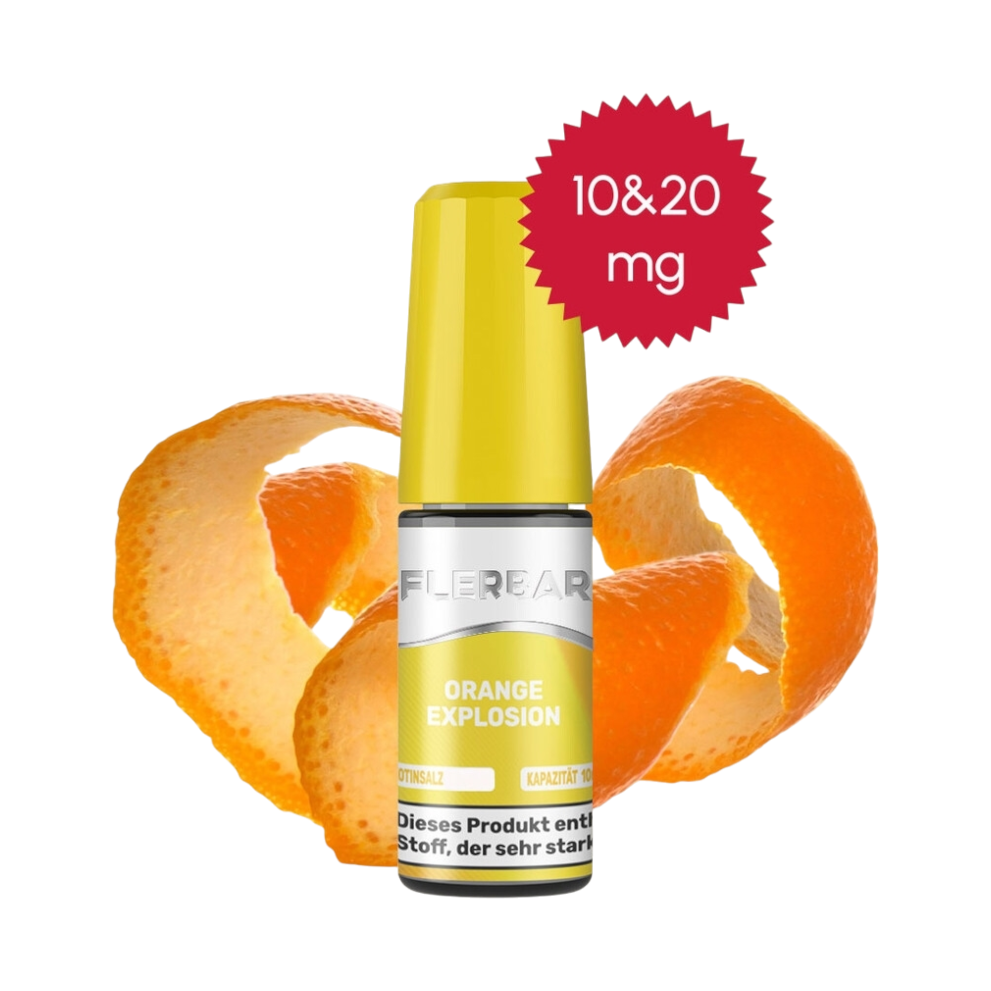 Flerbar - Orange Explosion - Nikotinsalz Liquid - 10ml - 10mg