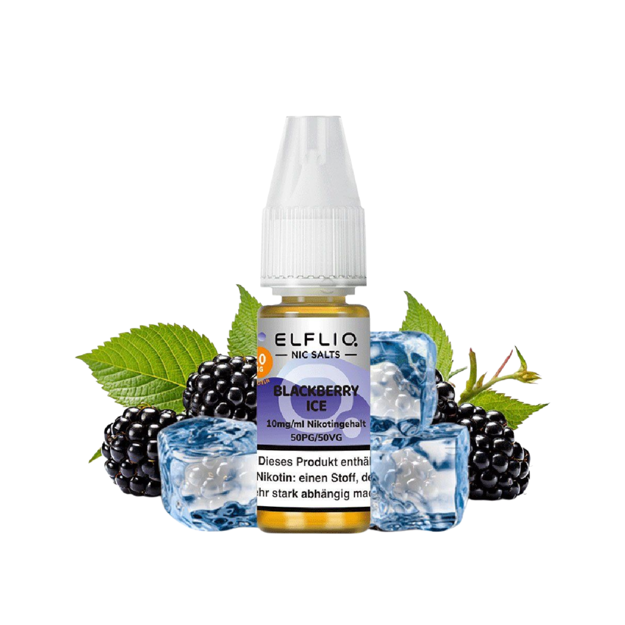 Elfbar - ElfLiq - Blackberry Ice - 10ml - 10mg