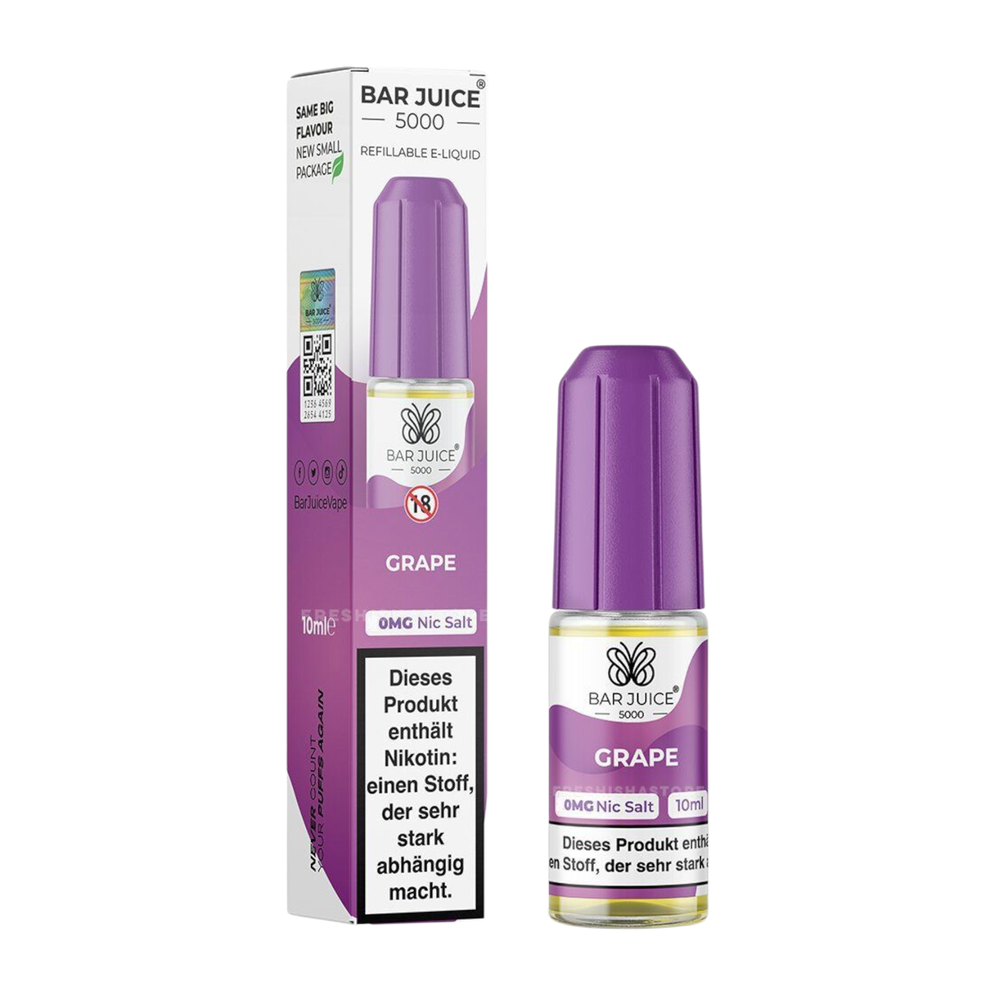 Bar Juice 5000 - Grape - 10ml - 0mg