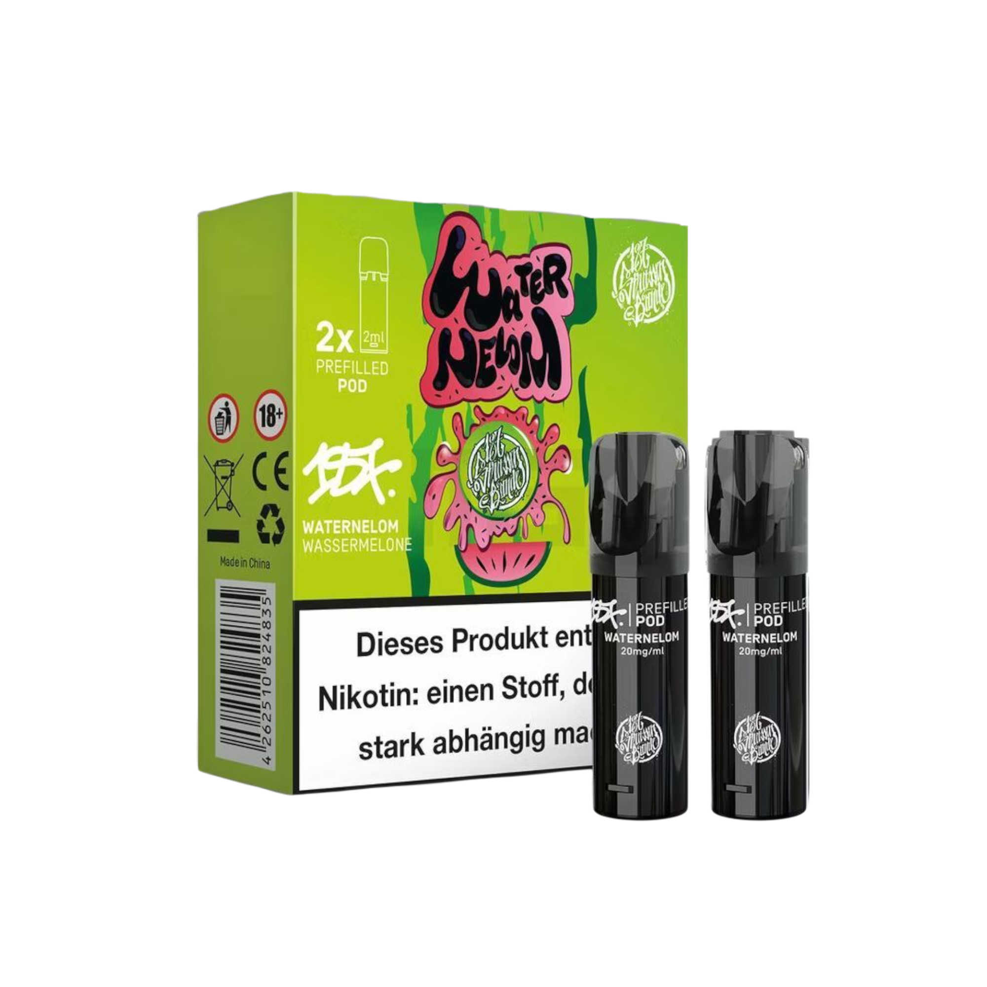 187 Straßenbande - Prefilled Pod Waternelom - 2ml - 2er Pack