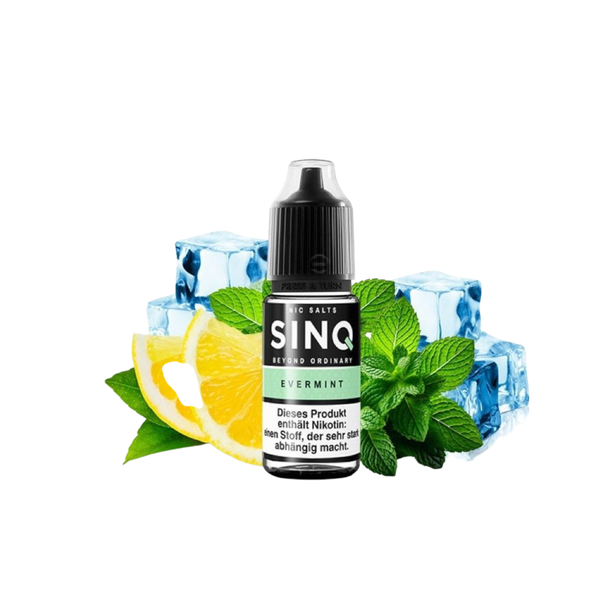 SINQ - Evermint - Nikotinsalz Liquids - 10ml - 10mg
