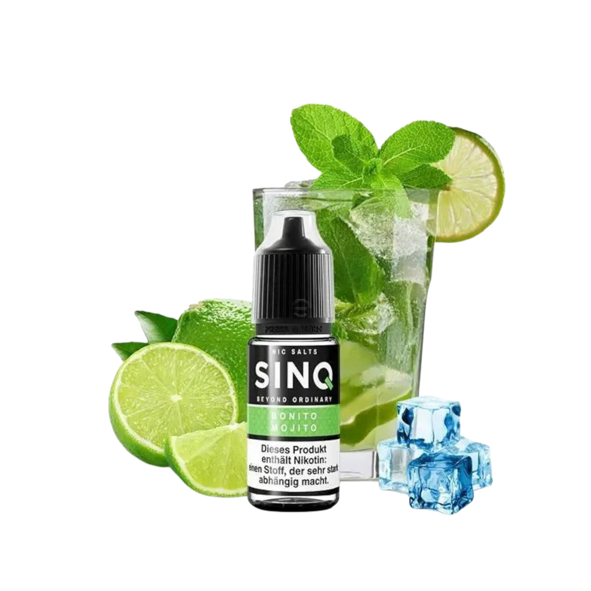 SINQ - Bonito Mojito - Nikotinsalz Liquids - 10ml - 20mg