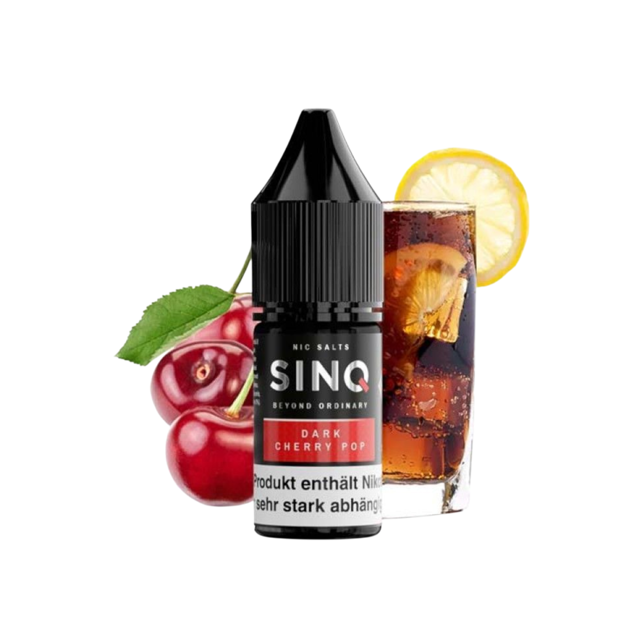 SINQ - Dark Cherry Pop - Nikotinsalz Liquids - 10ml - 20mg
