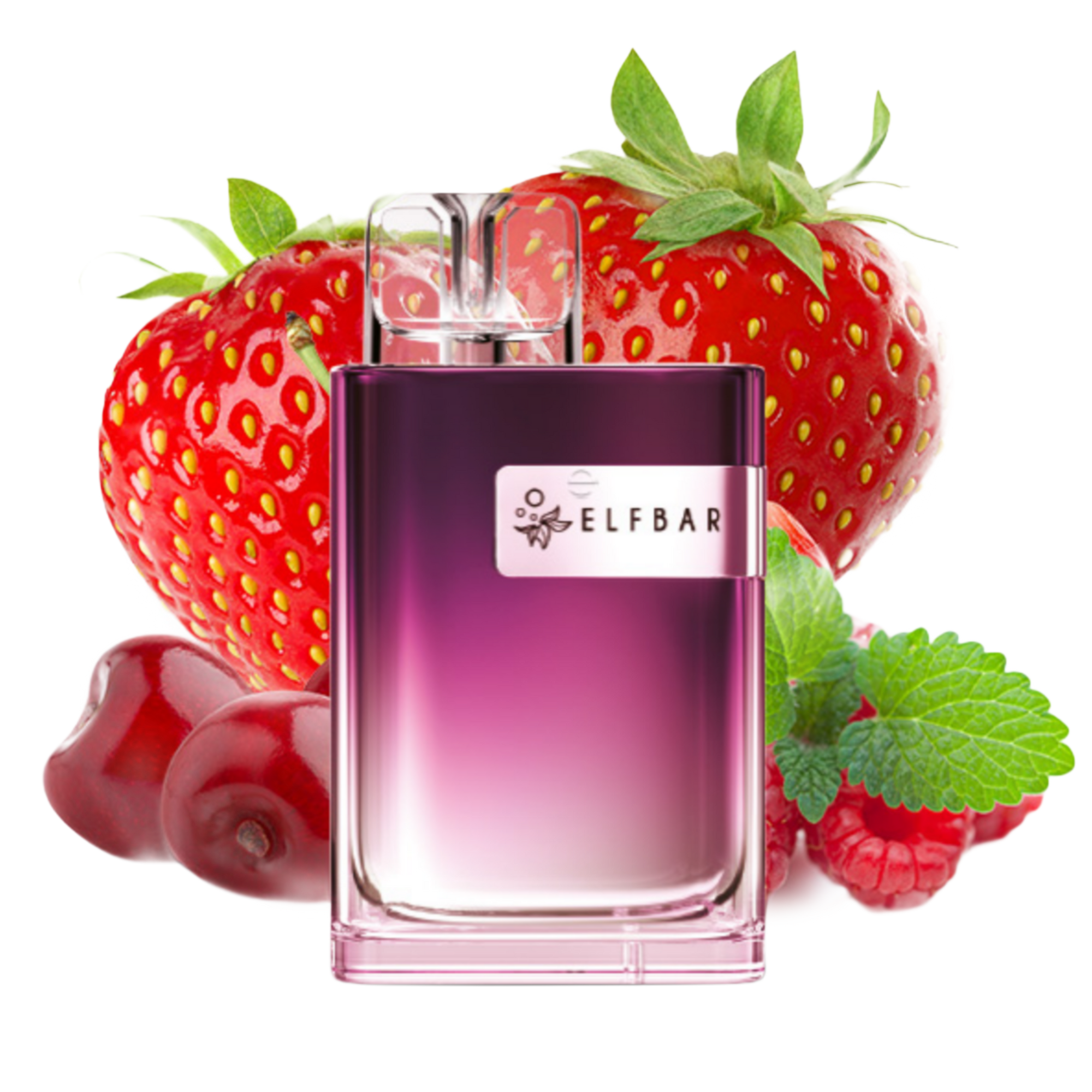 Elfbar - CR600 - Einweg E-Zigarette - Strawberry Raspberry Cherry - 20mg - CP