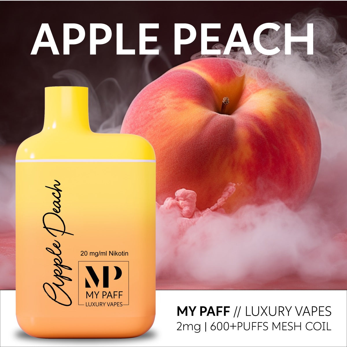 MyPaff Mini E-Vape | Apple Peach