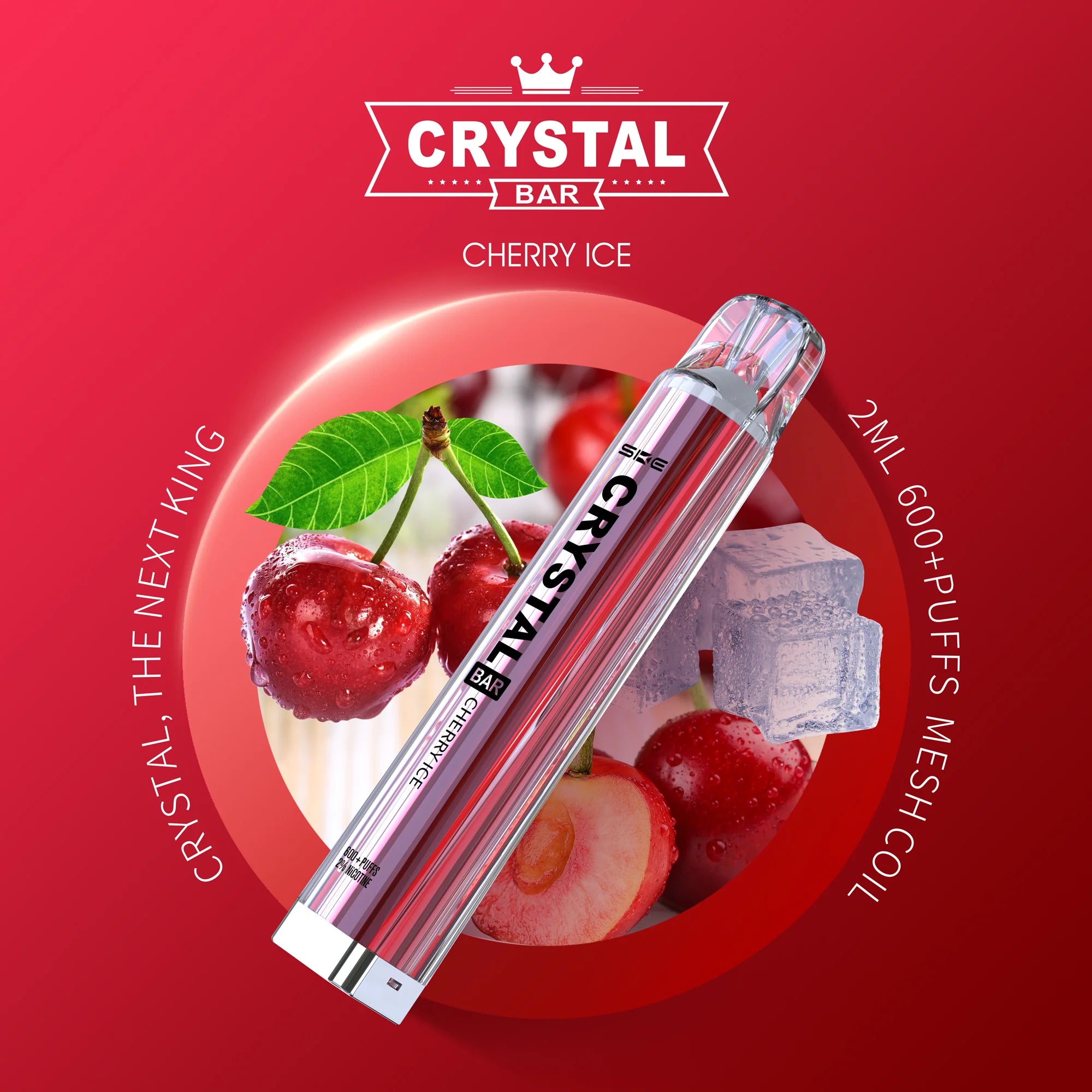 Crystal Bar SKE E-Vape | Cherry Ice