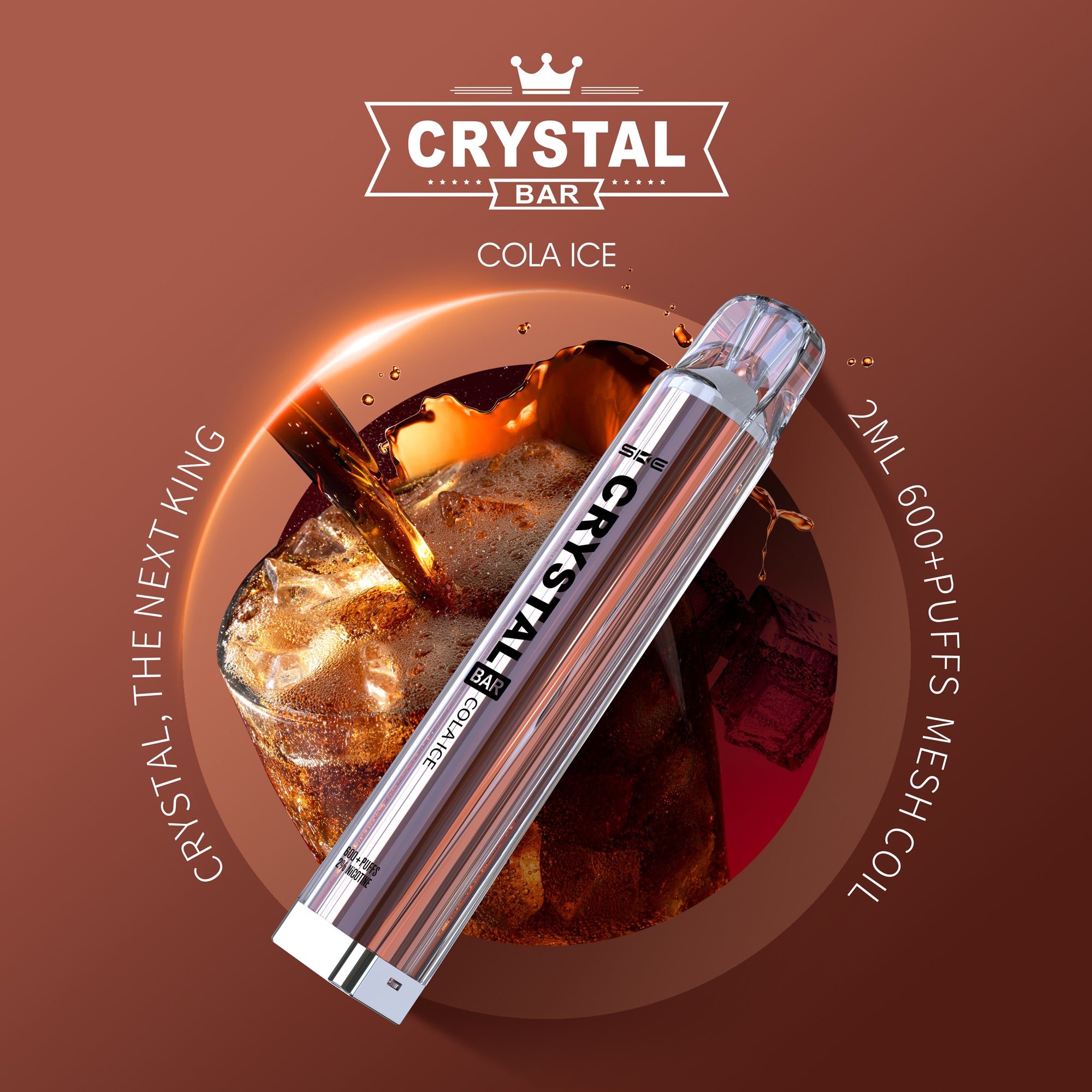 Crystal Bar SKE E-Vape | Cola Ice
