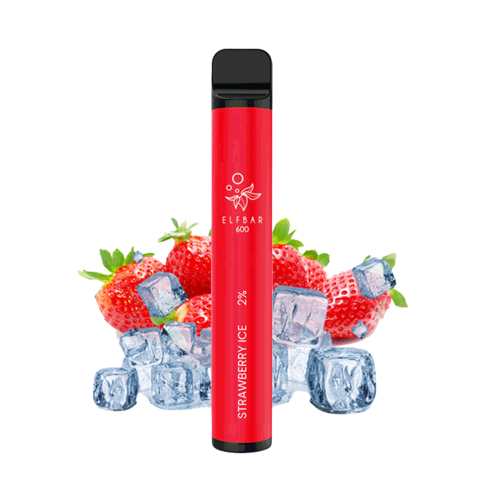 Elf Bar 600 E-Vape | Strawberry Ice ohne Nikotin