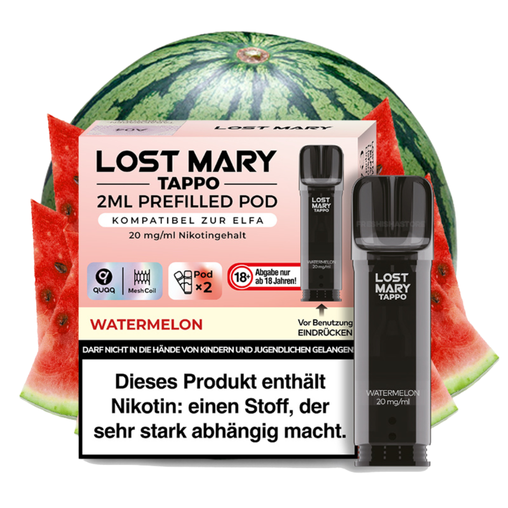 LOST MARY - PREFILLED POD - TAPPO - WATERMELON - 20MG