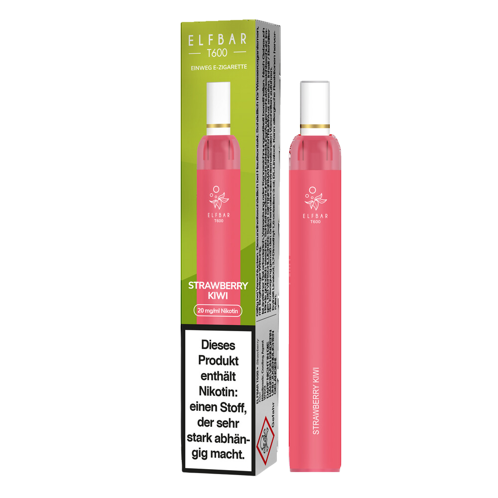 Elfbar T600 - Strawberry Kiwi - 20mg Nikotin