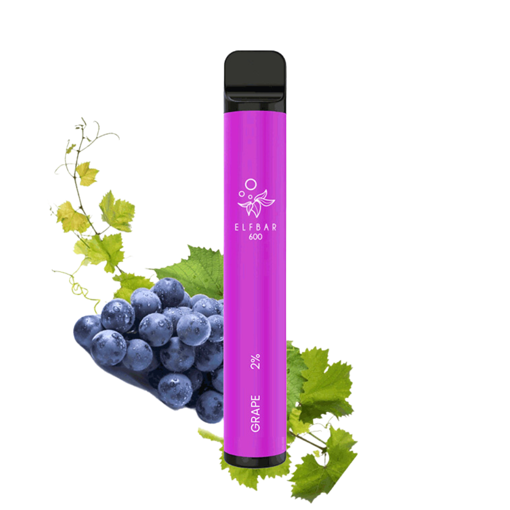 Elf Bar 600 E-Vape | Grape ohne Nikotin