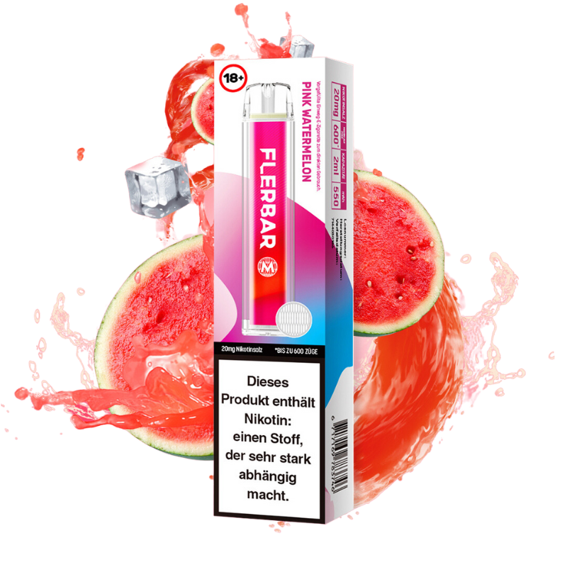 Flerbar M E-Vape | Pink Watermelon