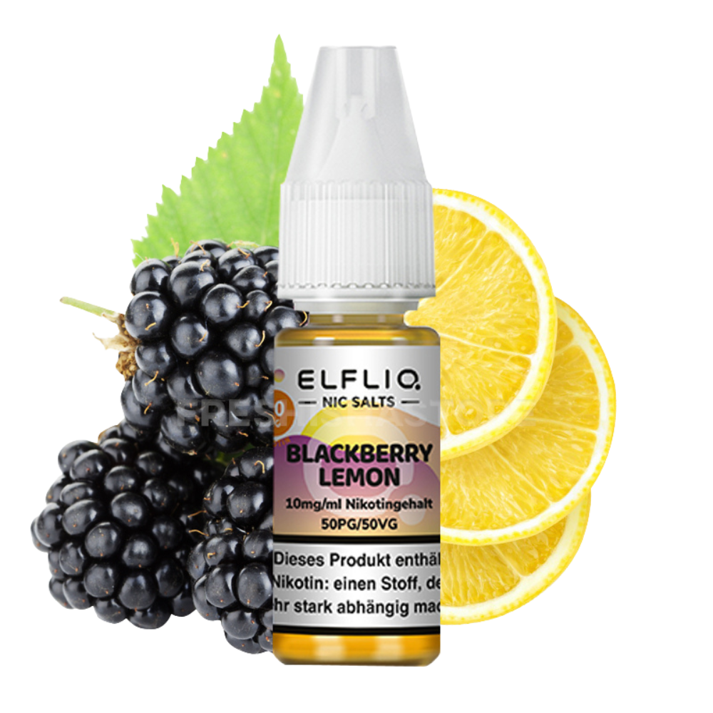 ELF BAR - ELFLIQ - BLACKBERRY LEMON - 10ML - 20MG