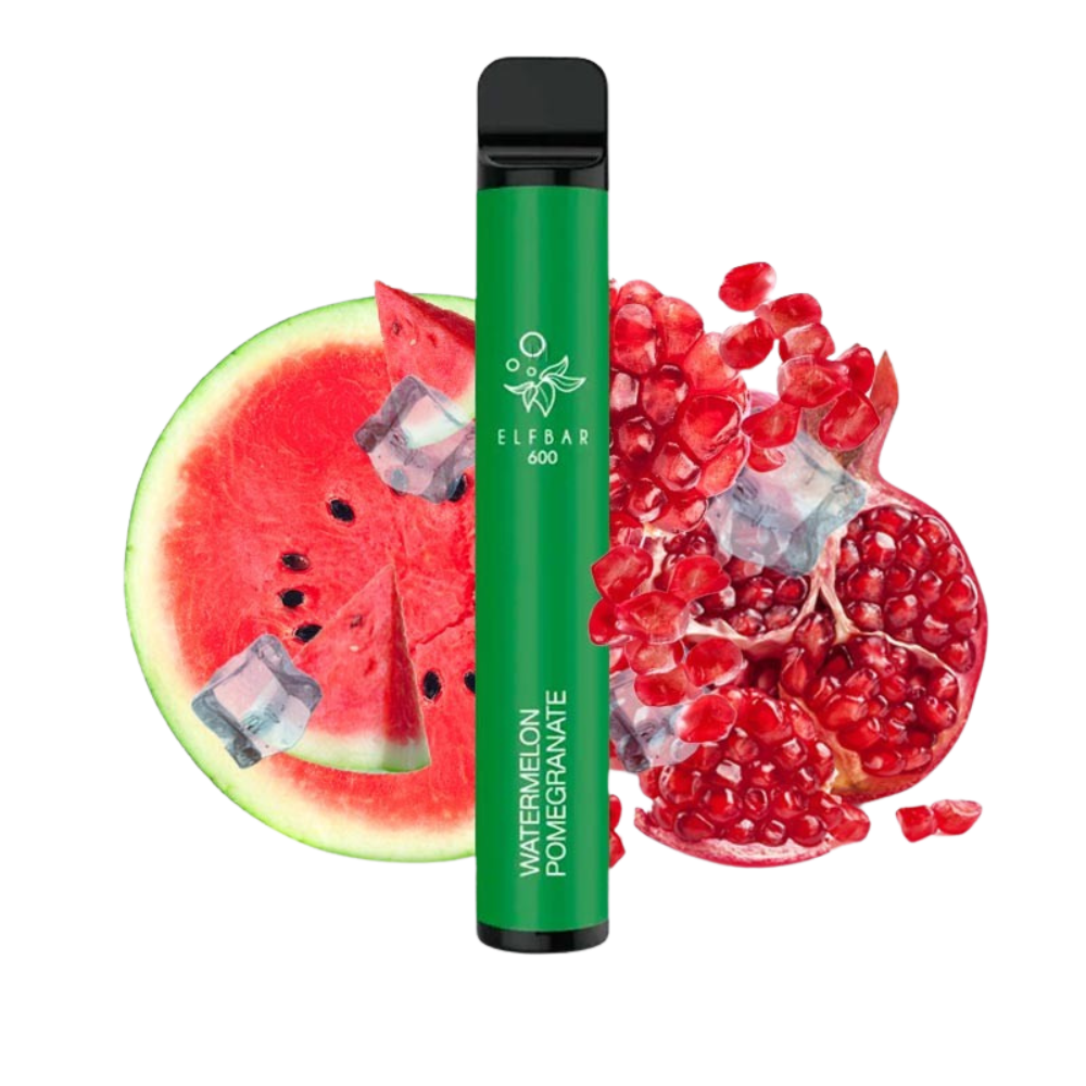 Elf Bar 600 E-Vape | Watermelon Pomegranate
